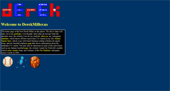 Desktop Screenshot of derekmiller.us