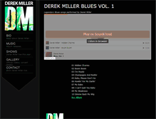 Tablet Screenshot of derekmiller.ca